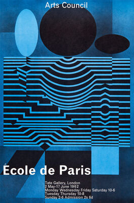 École de Paris exhibition poster